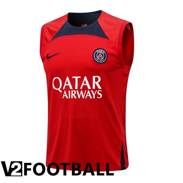 Paris Saint Germain Football Vest Red 2022/2023