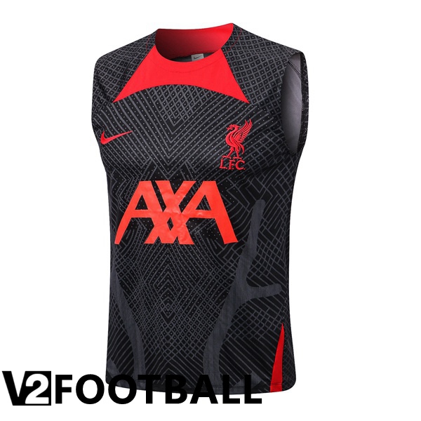 FC Liverpool Football Vest Black 2022/2023