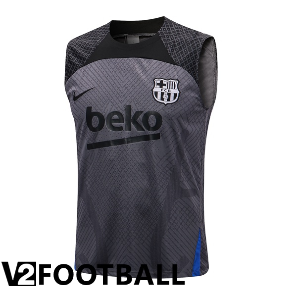 FC Barcelona Football Vest Grey 2022/2023