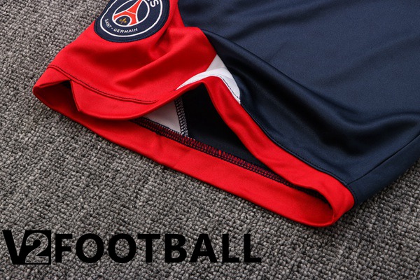 Paris Saint Germain Football Vest + Shorts White 2022/2023