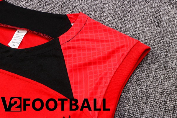 FC Liverpool Football Vest + Shorts Red 2022/2023