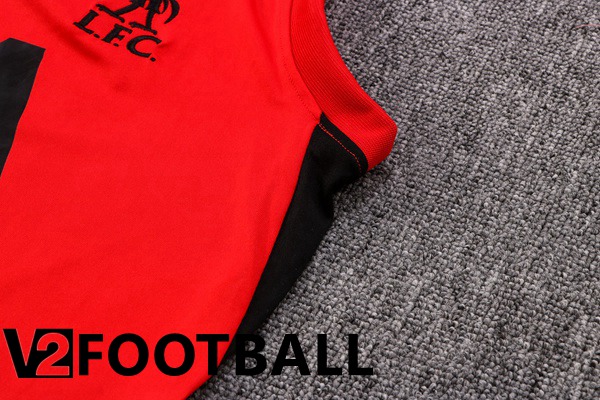 FC Liverpool Football Vest + Shorts Red 2022/2023