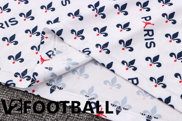 Paris Saint Germain Football Vest + Shorts White 2022/2023