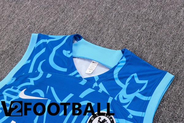 FC Chelsea Football Vest + Shorts Blue 2022/2023