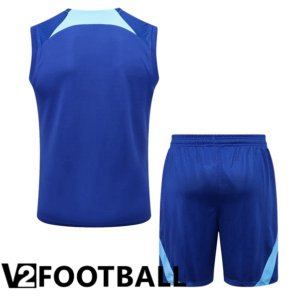 FC Chelsea Football Vest + Shorts Blue 2022/2023