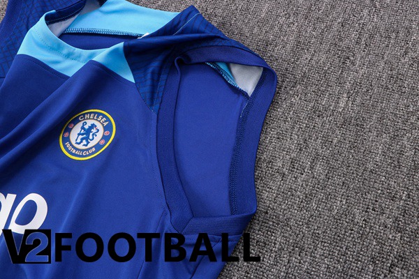 FC Chelsea Football Vest + Shorts Blue 2022/2023