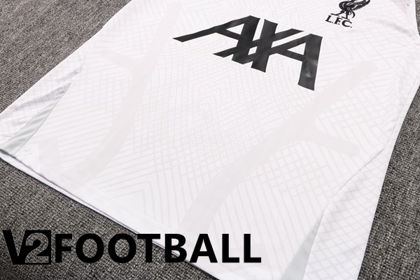 FC Liverpool Football Vest + Shorts White 2022/2023