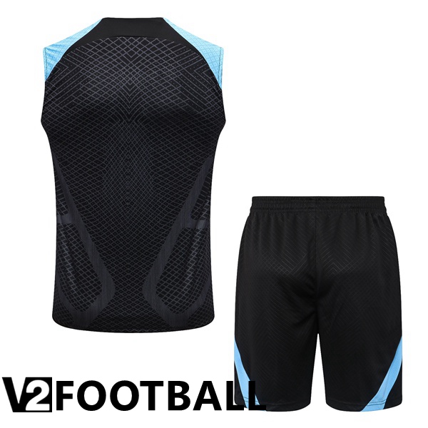 Inter Milan Football Vest + Shorts Black 2022/2023