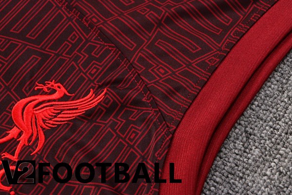 FC Liverpool Football Vest + Shorts Red 2022/2023