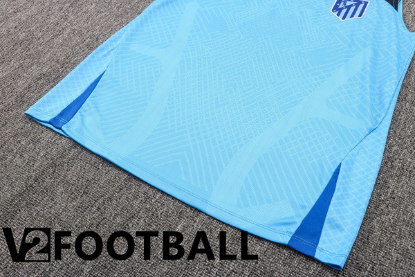 Atletico Madrid Football Vest + Shorts Blue 2022/2023