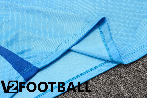 Atletico Madrid Football Vest + Shorts Blue 2022/2023