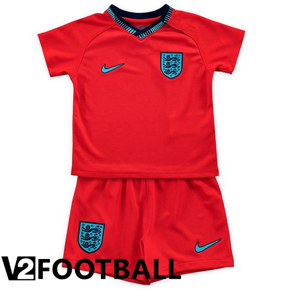 England Kids Away Shirts Red 2023/2023