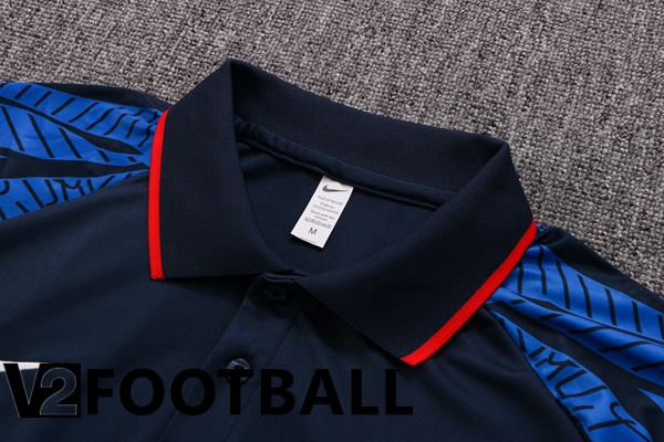 Netherlands Polo Shirts + Pants Royal Blue 2022/2023