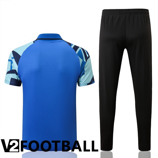 Inter Milan Polo Shirts + Pants Blue 2022/2023