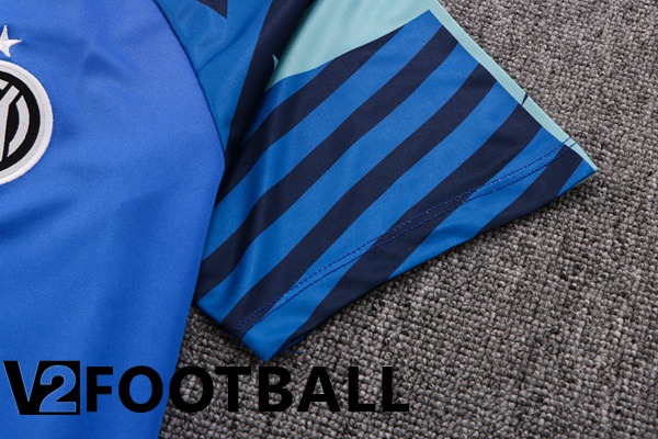 Inter Milan Polo Shirts + Pants Blue 2022/2023