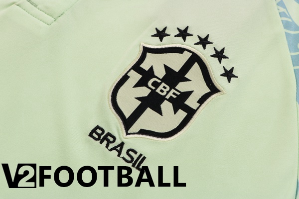 Brazil Polo Shirts + Pants Green 2022/2023