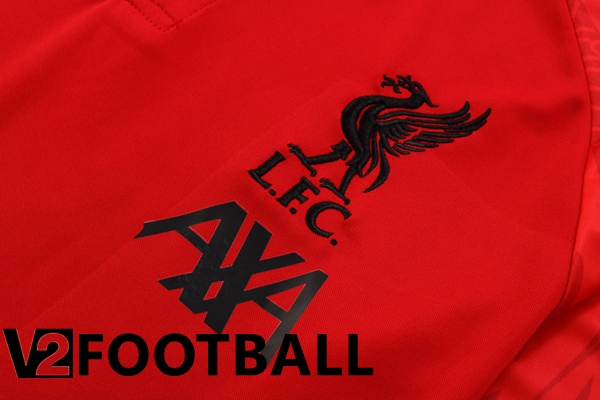 FC Liverpool Polo Shirts + Pants Red 2022/2023