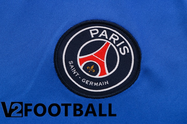 Paris Saint Germain Polo Shirts + Pants Blue 2022/2023