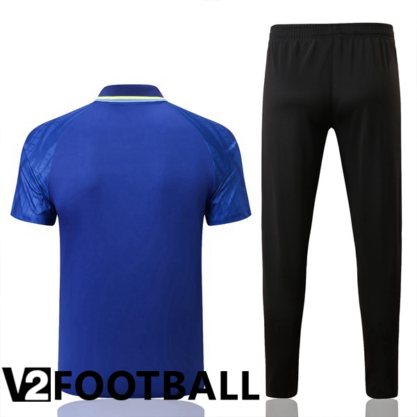 FC Chelsea Polo Shirts + Pants Blue 2022/2023