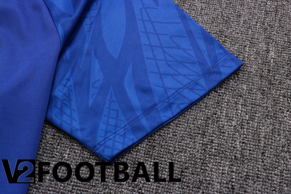 FC Chelsea Polo Shirts + Pants Blue 2022/2023