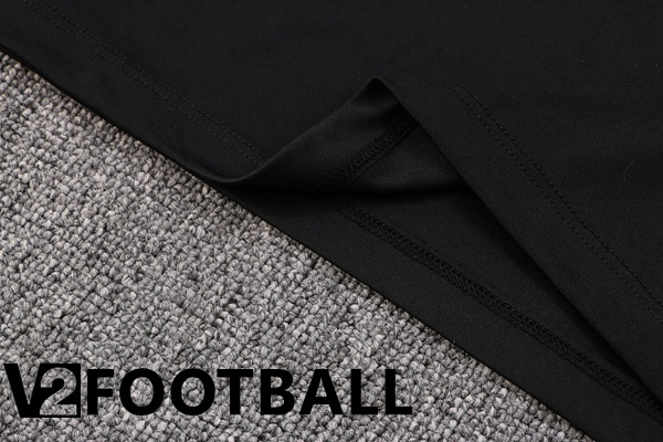 Brazil Polo Shirts + Pants Black 2022/2023
