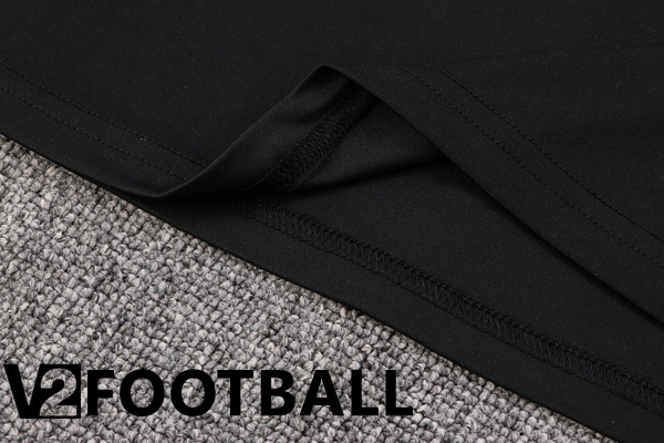 Paris Saint Germain Polo Shirts + Pants Black 2022/2023