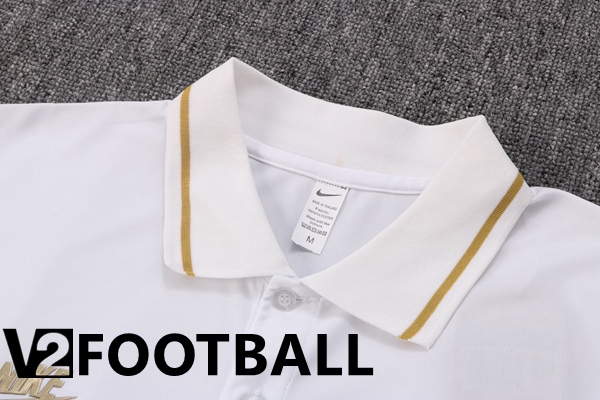 Brazil Polo Shirts + Pants White 2022/2023