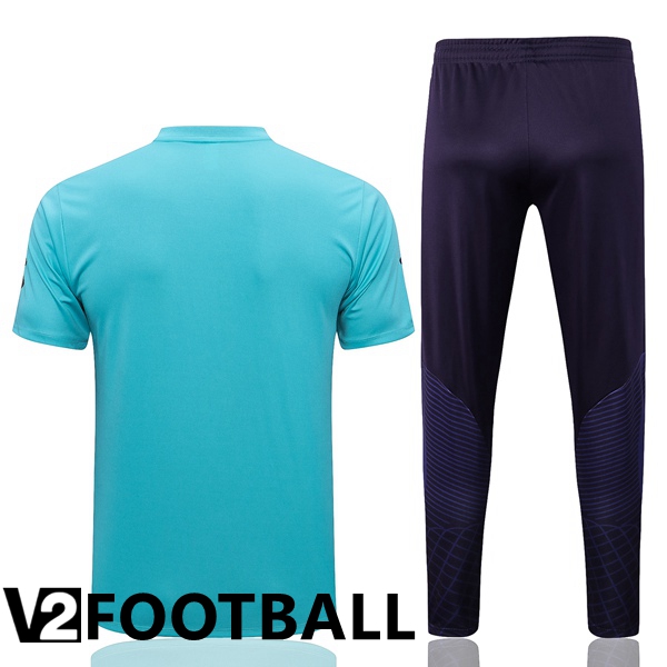 Brazil Polo Shirts + Pants Blue 2022/2023