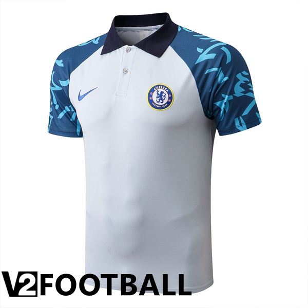FC Chelsea Polo Shirts Grey 2022/2023