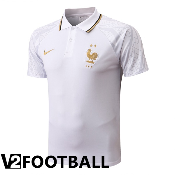 France Polo Shirts White 2022/2023