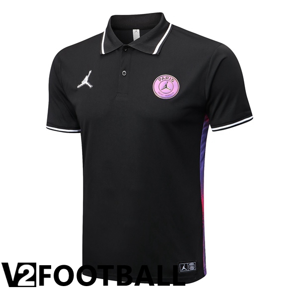 Paris Saint Germain Polo Shirts Black 2022/2023