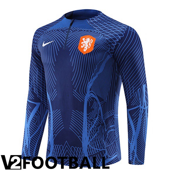 Netherlands Training Sweatshirt Royal Blue 2022/2023