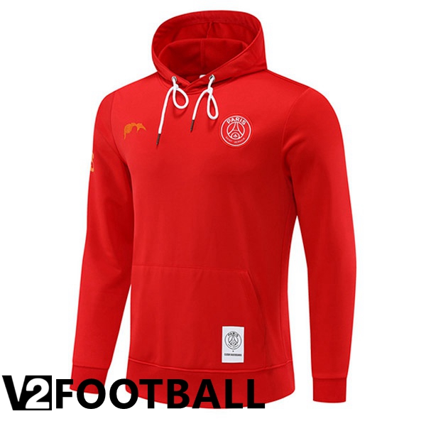 Paris Saint Germain Training Sweatshirt Hoodie Red 2022/2023
