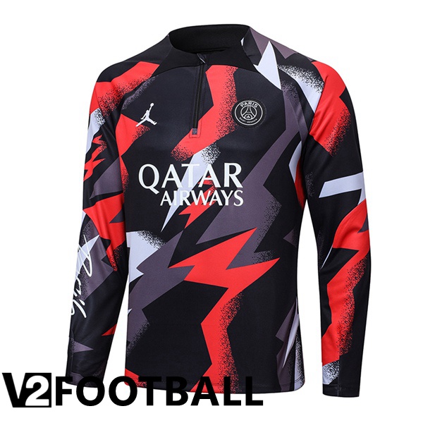 FC Barcelona Training Sweatshirt Red Grey 2022/2023