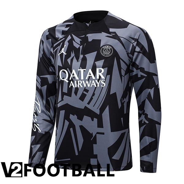 FC Barcelona Training Sweatshirt Black Grey 2022/2023