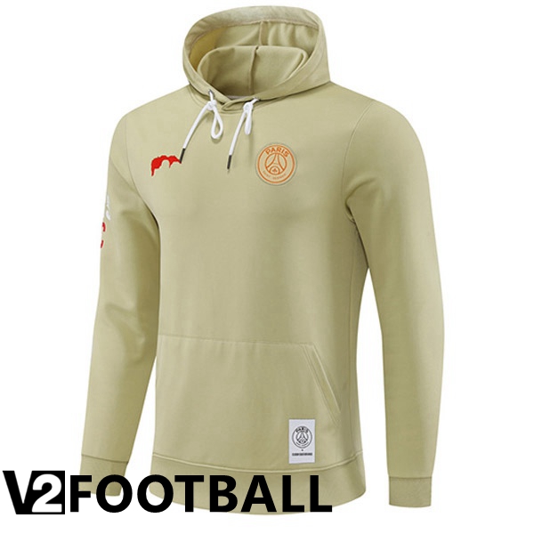 Paris Saint Germain Training Sweatshirt Hoodie Brown 2022/2023