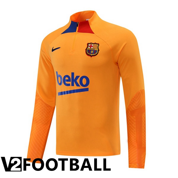 FC Barcelona Training Sweatshirt Yellow 2022/2023