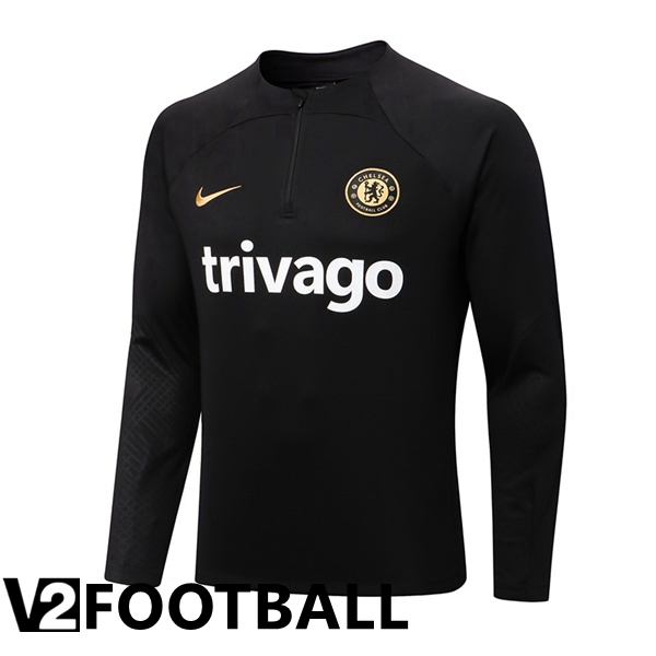 FC Chelsea Training Sweatshirt Black 2022/2023