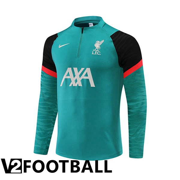 FC Liverpool Training Sweatshirt Green Black 2022/2023