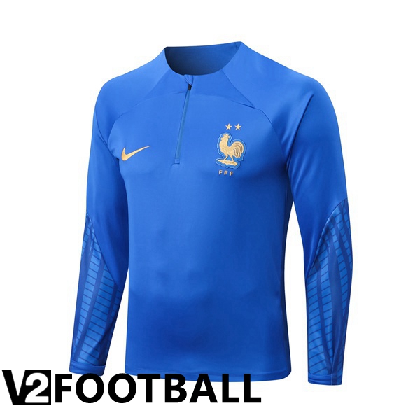 France Training Sweatshirt Blue 2022/2023