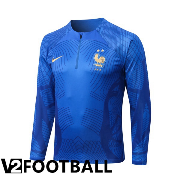 France Training Sweatshirt Blue 2022/2023