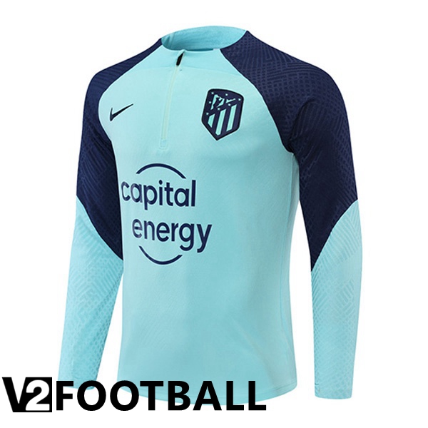 Atletico Madrid Training Sweatshirt Blue 2022/2023