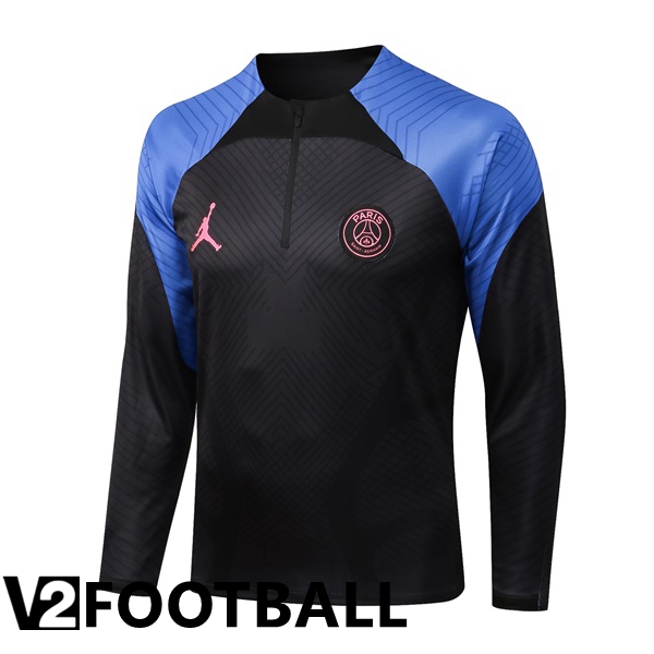 Paris Saint Germain Training Sweatshirt Black Blue 2022/2023