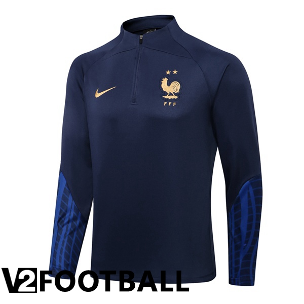 France Training Sweatshirt Royal Blue 2022/2023