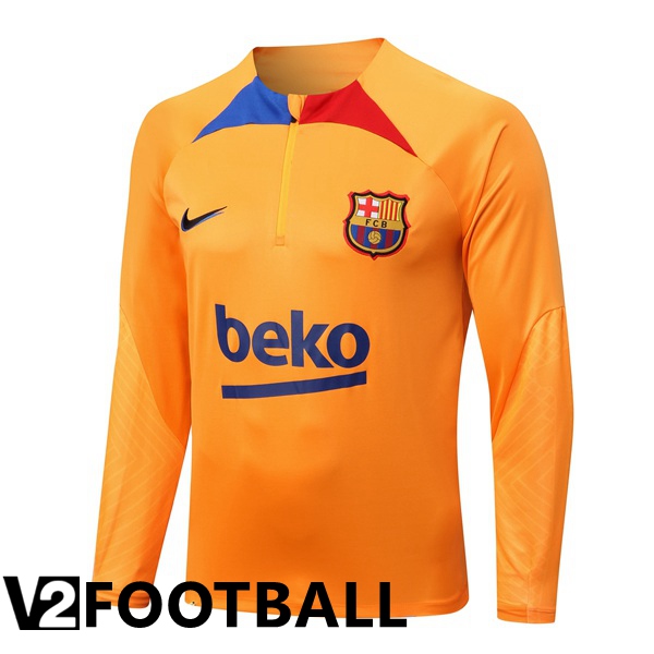 FC Barcelona Training Sweatshirt Orange 2022/2023