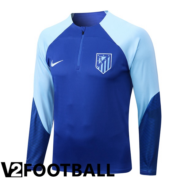 Atletico Madrid Training Sweatshirt Blue 2022/2023