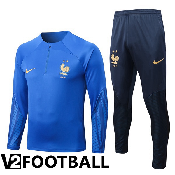 France Training Tracksuit Blue 2022/2023