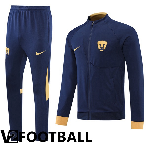 Pumas UNAM Training Jacket Suit Royal Blue 2022/2023