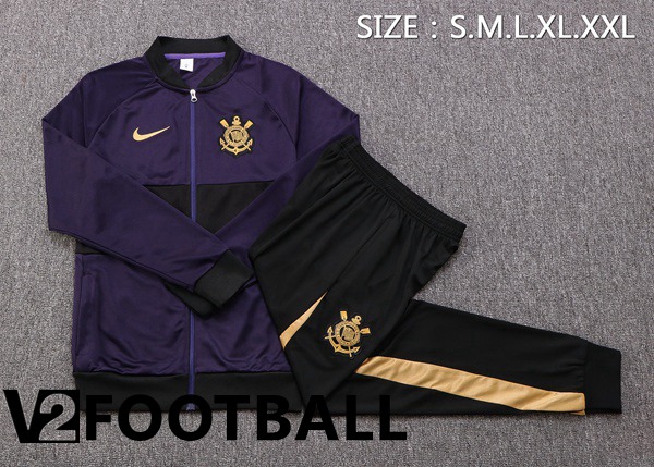Corinthians Training Jacket Suit Purple 2022/2023