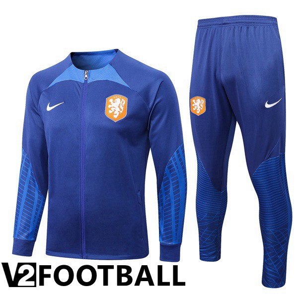 Netherlands Training Jacket Suit Blue 2022/2023